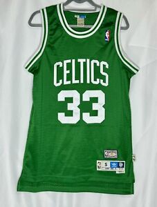 Adidas Larry Bird Boston Celtics #33 Jersey NBA Hardwood Classics Stitched Sz S