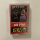 Megadeth - Sealed- Wake Up Dead/Black Friday/Devils Island cassette tape 1st Pri