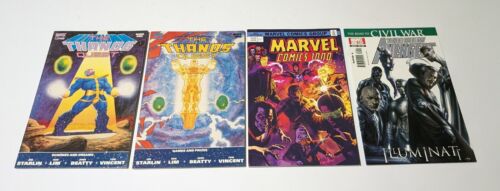 Thanos Quest  1- 2, Marvel Comics 1000, New Avengers Illuminati