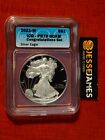 2021 W PROOF SILVER EAGLE ICG PR70 DCAM TYPE 1 FROM THE CONGRATULATIONS SET