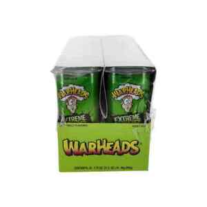 Warheads Extreme Sour Mini Size 18 Count - 1.75 oz