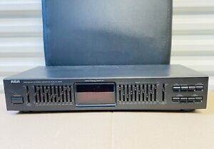 RCA 31-5001 Stereo 10 Ten Band Graphic Equalizer W/ Spectrum Display Works Great