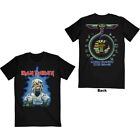 Iron Maiden World Slavery Tour '84 - '85 T-Shirt Black New
