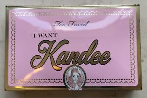 Too Faced I WANT KANDEE Candy Scented Eye Shadow Palette 15 ~ New (Imperfect)