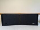 Bose 201 Series III Bookshelf Speakers HiFi Stereo Vintage Black Audiophile Home
