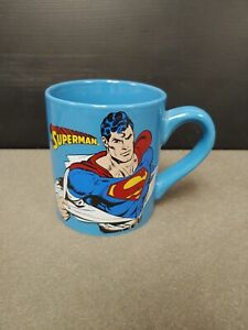 Superman Ceramic Coffee Mug/Cup 14oz TM & DC Comics 2011 - Silver Buffalo