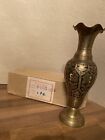Vintage Brass Vase  New In Original Box Made In India 🔥