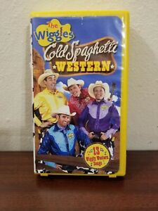 The Wiggles - Cold Spaghetti Western VHS Video Tape 2004 Clam Shell case