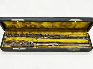 Sankyo PRIMA CC Flute From Japan with Case/cleaning rod Maintenance Completed