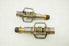 Crankbrothers Eggbeater 11 Titanium Mountain/Gravel Bike Pedals Gold - No Cleats