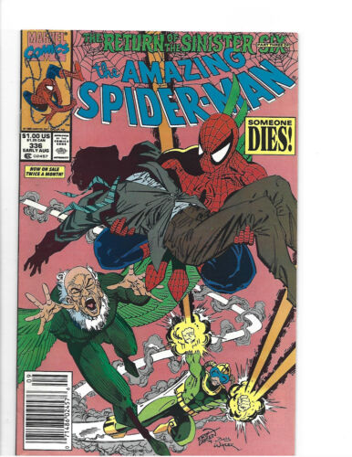 AMAZING SPIDER-MAN # 336 * RETURN OF THE SINISTER SIX * MARVEL COMICS * 1990