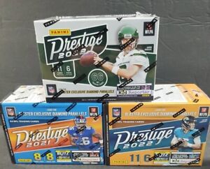 2021 & 2022 & 2023 Prestige Football Blaster Boxes