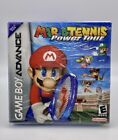 Mario Tennis: Power Tour (Nintendo GameBoy Advance, 2005) CIB + Box Protector 💎