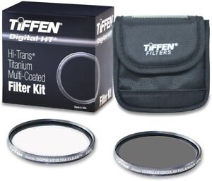 Tiffen 55mm Digital HT Twin Pack Filter Kit (Ultra Clear & Circular Polariser)