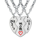 Mother Daughter Big and Little Sisters Mom Necklace Stainless Steel Best Friends