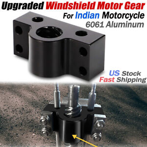 Upgraded Windshield Motor Gear CNC For Indian Motorcycles w/ Electric Windshield (For: Indian Roadmaster)