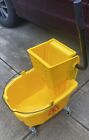 Harper By CleanCo Mop Bucket With Side Press Wringer 35 Qt Heavy Duty Commercial
