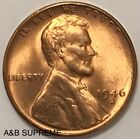 1946 S Lincoln Wheat Cent Bronze Penny Gem Bu Uncirculated