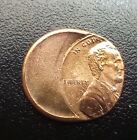 New ListingOff Center Error Penny coin currency #1209 collection  Lincoln 1c Error