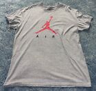 Vintage Air Jordan Mens Jumpman Basketball T-shirt. Sz 3XL & Gray.