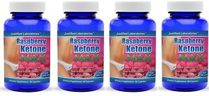 4 X Pure Raspberry Ketone Lean Max Advanced 1200 mg
