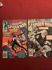 Amazing Spiderman 252 and Spectacular 90 Lot VF- 1st and 2nd Black Costume