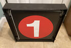 Vintage NYC Subway Train Manual Crank Roll Sign & Frame Number Trains