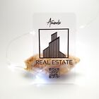Real Estate Clear PVC Business Cards Personalized Waterproof Vip Plastic Card
