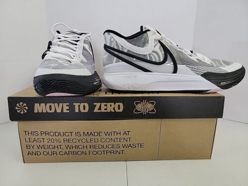 KYRIE IRVING 8 MERCURY WHITE  BLACK SHOES SNEAKERS SIZE 11 1/2 DJ6017