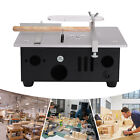 Household Mini Sliding Table Saw Woodworking DIY Hobby Model Cutting Bench Saw