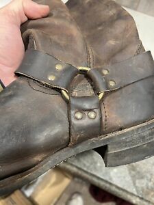 Frye Engineer Motorcycle Riding Men’s Leather Boots Size 12