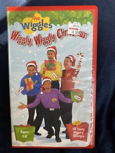 Wiggles, The: Wiggly Wiggly Christmas VHS Tape 2000 G9