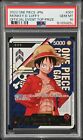 PSA 10 Monkey D Luffy ST01-001 L Serial Number One Piece Card Game Japanese