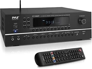 Pyle 7.1-Channel Hi-Fi Stereo Amplifier 2000 Watt Subwoofer PT796BT - BLACK