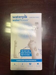 Waterpik Portable Cordless Pearl White Water Flosser Hydropulseur