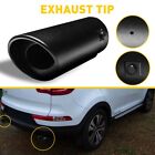 Black Car Exhaust Pipe Tip Rear Tail Throat Muffler Stainless Steel Accessories (For: 2019 Ford Edge SEL 2.0L)