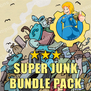 PC ⭐⭐⭐ SUPER Junk Bundle Pack (21k each Junk and 21k each Flux) +40k Caps [MAX]