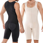 Mens Shapewear Bodysuit Compression Tummy Control Full Body Shaper Slimming Suit