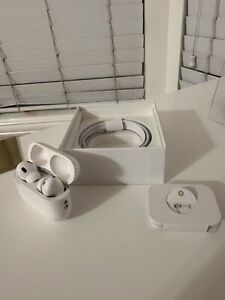 2022 Official Original Apple AirPods Pro 2nd Generation Wireless Earbuds - white