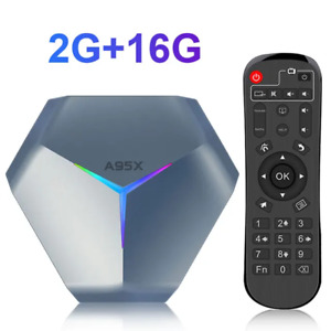 A95X F4 Android 11 Smart TV BOX 8K HD RGB Light Amlogic S905X4 4GB 32GB 64GB 2.4