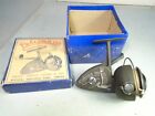 VINTAGE EARLY PELICAN 100 SPINNING REEL IN ORIGINAL PICTURE BOX ITALY  L@@K