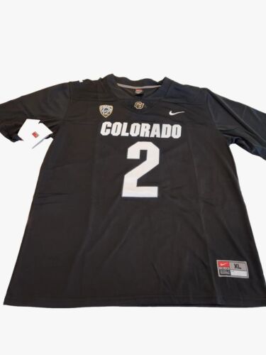 🔥 Shedeur Sanders 🔥 Colorado Buffaloes NCAA Football 🏈 Nike Team Jersey XL