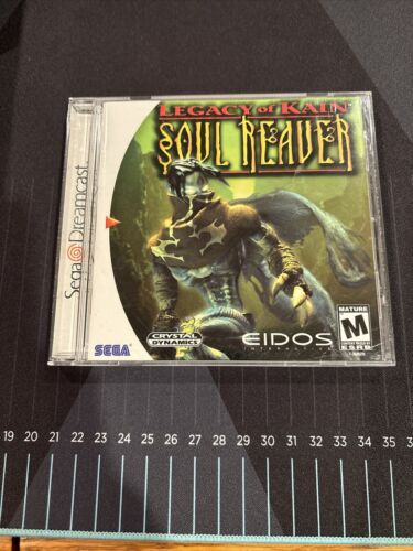 Legacy of Kain: Soul Reaver (Sega Dreamcast, 2000) Complete CIB Case ~ Tested