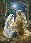 5D Christmas Nativity Scene Diamond Painting Kits for Adults Beginner, DIY Jesus