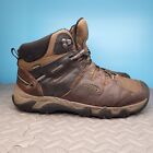 KEEN Steens Mid Hiking Boot Brown Leather Waterproof Men's Size 11 1022327