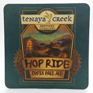 Tenya creek Brewery Hop Ride Beer Coaster-Las Vegas Nevada-S437