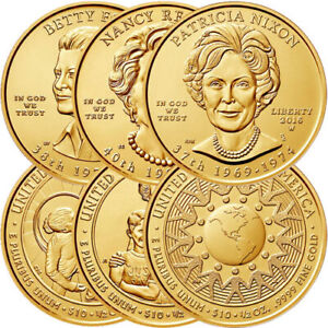 US Mint First Spouse 1/2 oz Gold Coin Random Year