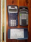 Texas Instruments Calculator Lot TI-30Xiis + TI-30Xa