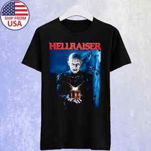 Hellraiser 1987 Classic Horror Movie Black T-Shirt Size S-5Xl