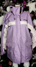 West Marine Third Reef Women's Jacket Coat, Purple Lilac, XL, Hood, Double Zip